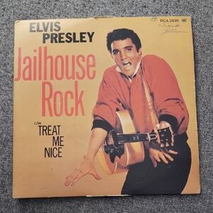 Elvis Presley Jailhouse Rock Vinyl Record